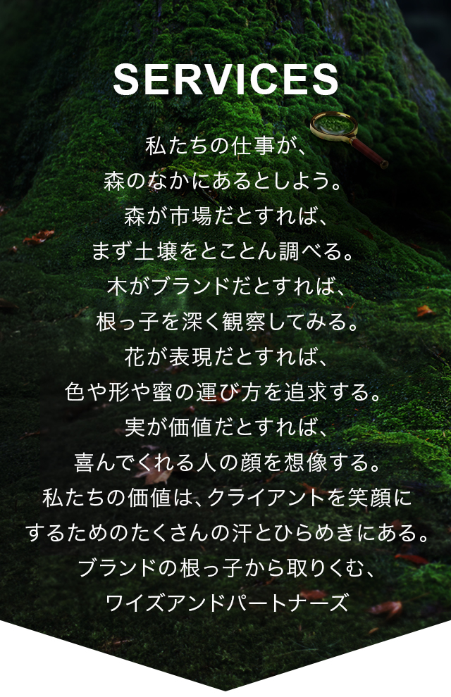 ワイズアンドパートナーズ Services