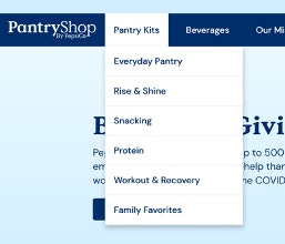 Frito-Lay社のDtoCサイト：Pantry.com