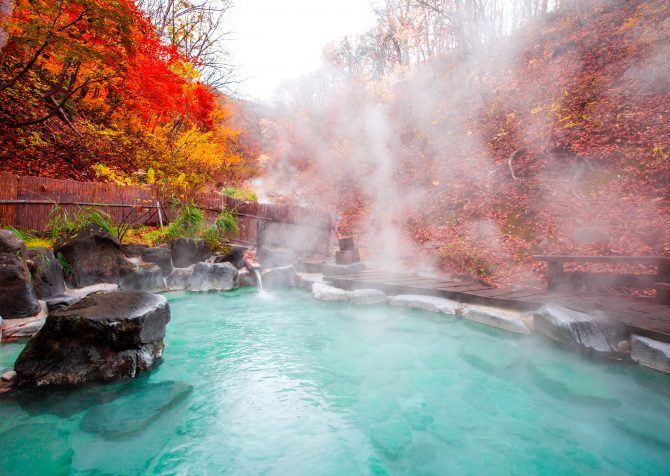 日本の温泉水の５つのベネフィット